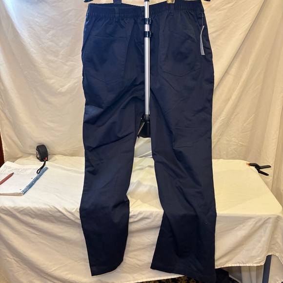 Haband's Ice House Blue Flannel Lined Slacks Pants Men's 40 M NWT - Picture 2 of 9